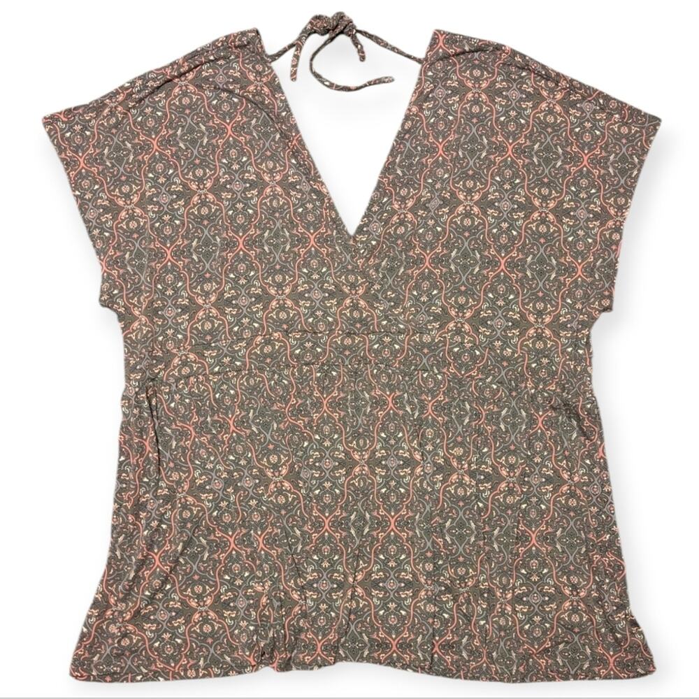 Torrid Women's Super Soft Surplice Dolman Babydoll Tee Tie Back Top 5X